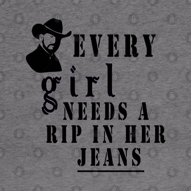 every girl needs a little rip in her jeans yellowstone by fanidi